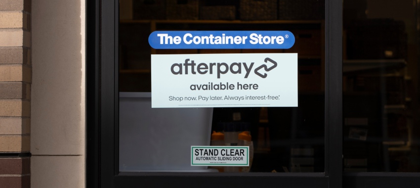 afterpay store sign ta