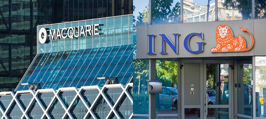 Macquarie and ING