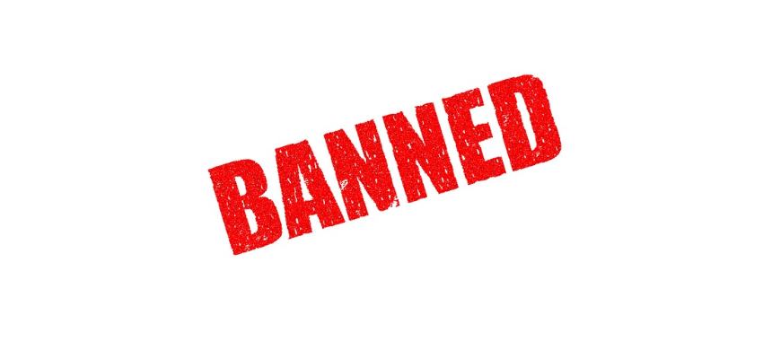 banned  