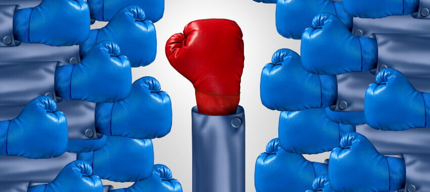 defend, boxing gloves