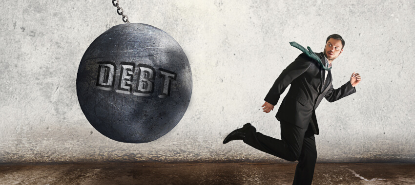 Big debts, chasing debt