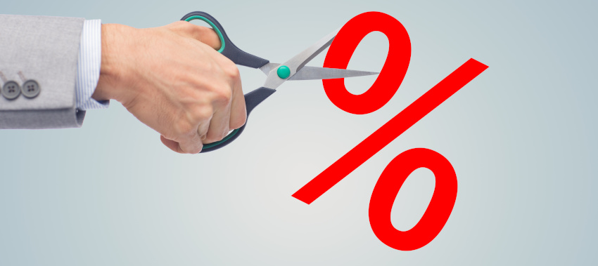 scissors cut rate percent government tax cuts