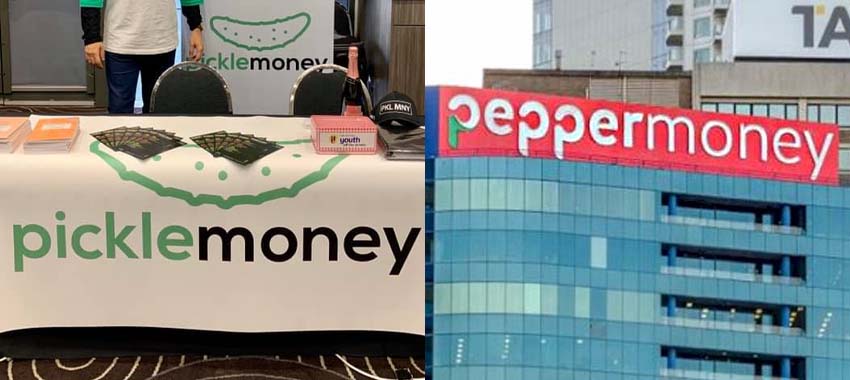 Pickle Money and Pepper Money