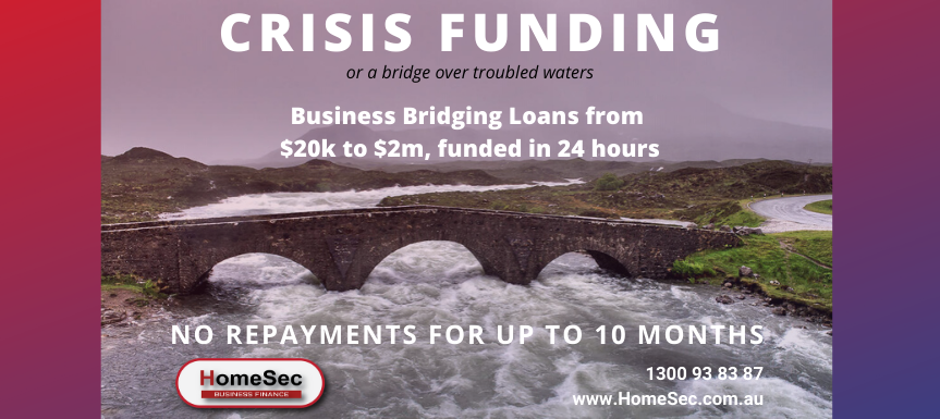 crisis funding banner   homesec business finance