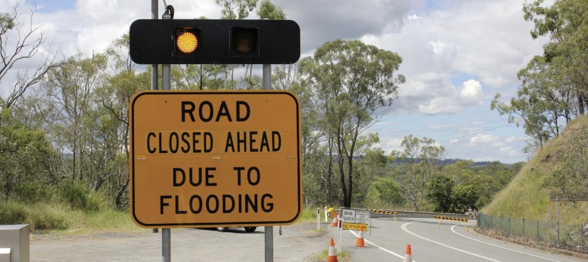 Crossing the floodline