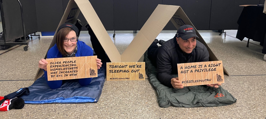 Mortgage industry raises more than $160k in CEO Sleepout