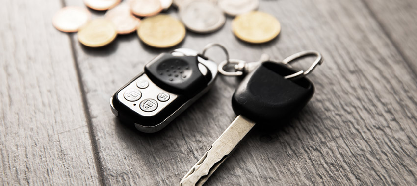 car keys coins ta